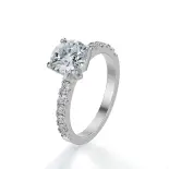 Pierścionek z dużym brylantem białe złoto SBPZ_065